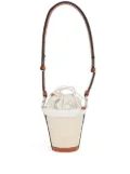 Maison Margiela Fire woven bucket bag - Neutrals