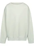 Maison Margiela Numeric logo-embroidered sweatshirt - Green