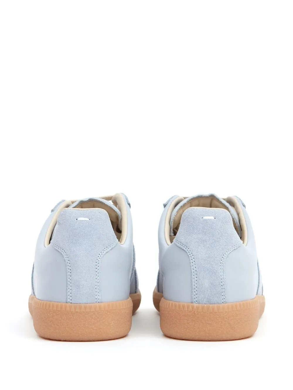 Shop Maison Margiela Replica Low-top Sneakers In Blue