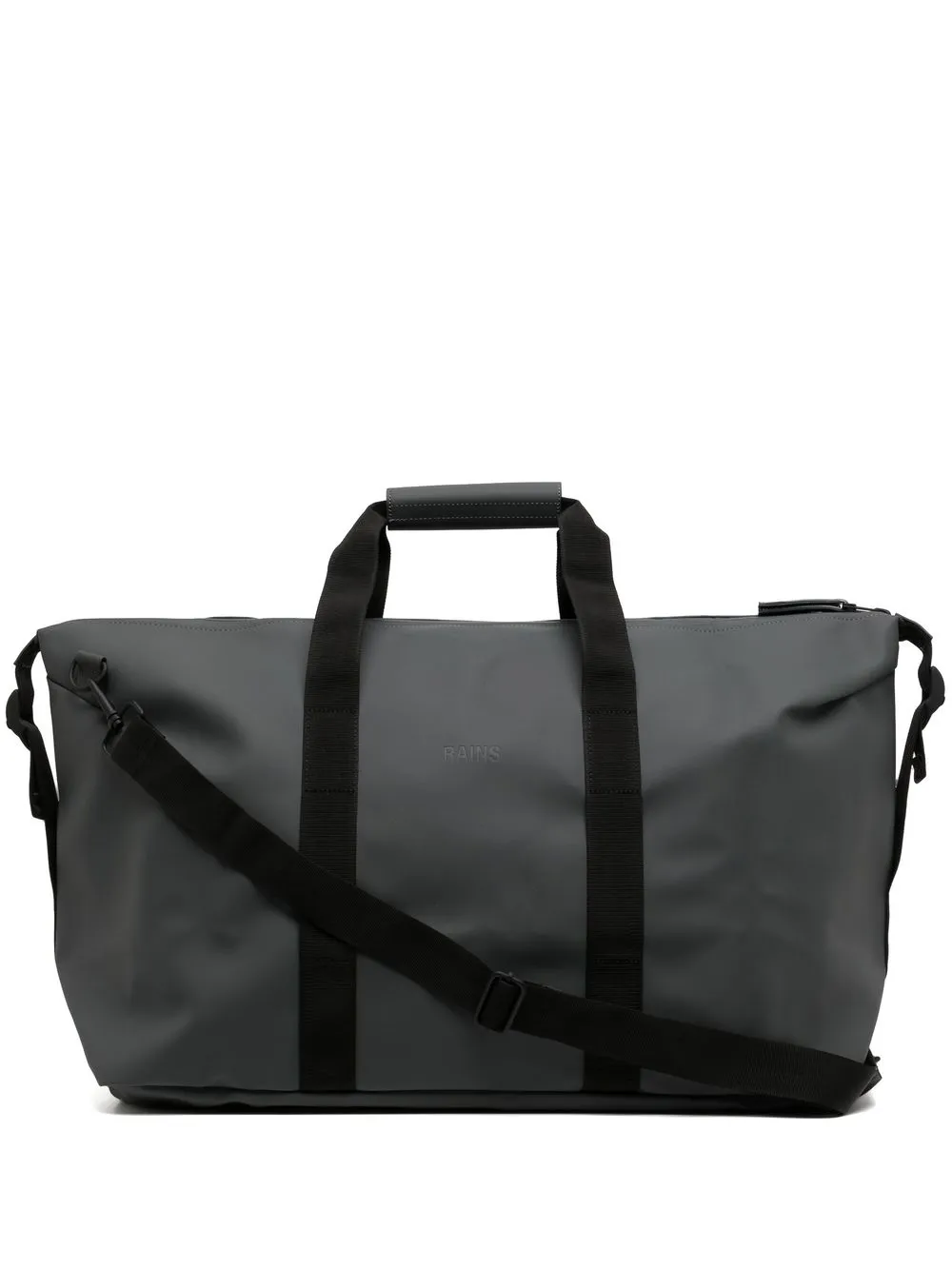 

Rains Weekend logo-debossed bag - Grey