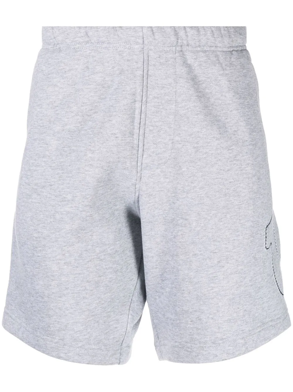 

True Religion shorts deportivos con logo bordado - Gris