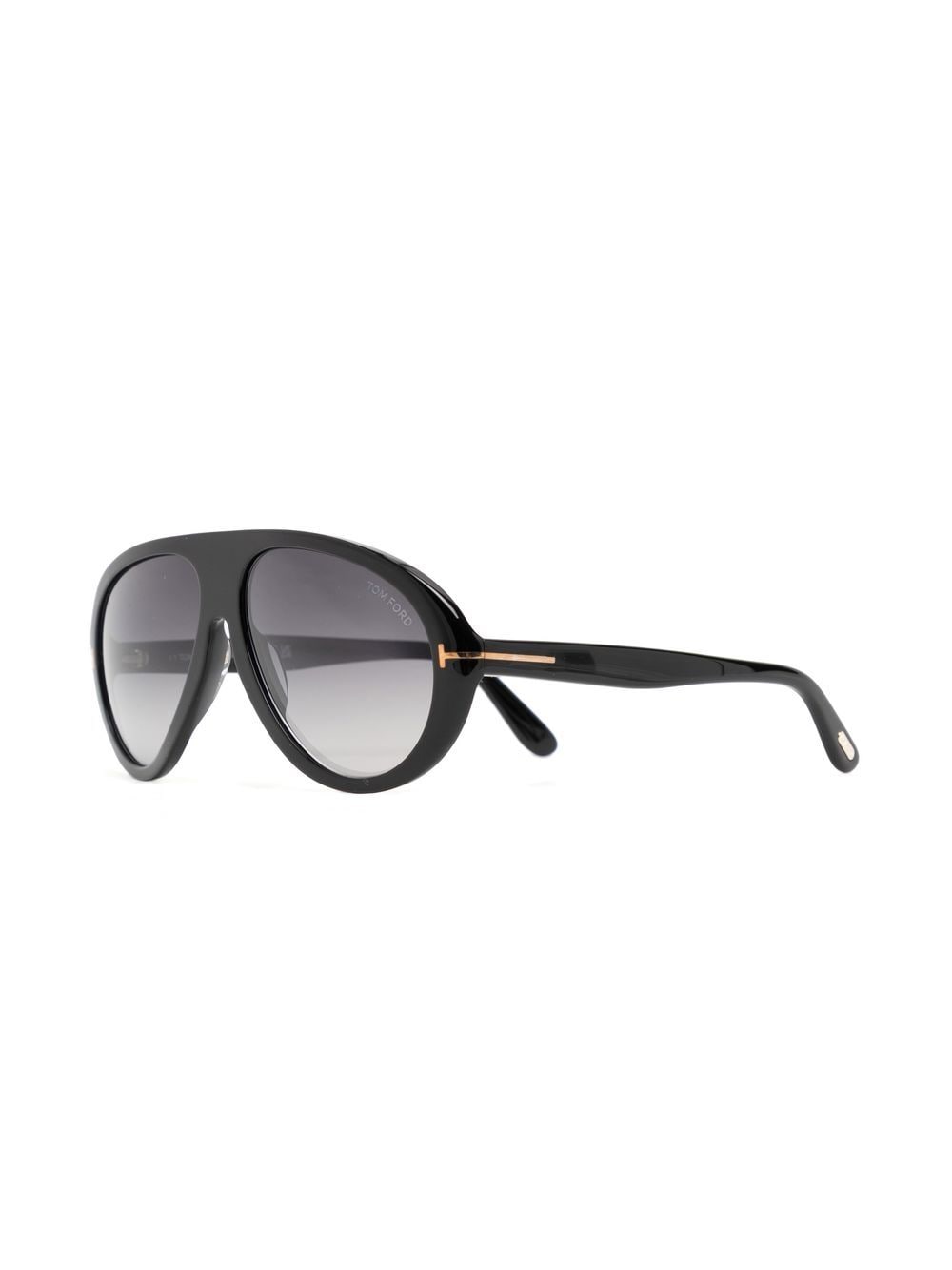 TOM FORD Eyewear Bril met piloten montuur - Zwart