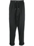 Balmain low-crotch drawstring-waist trousers - Grey