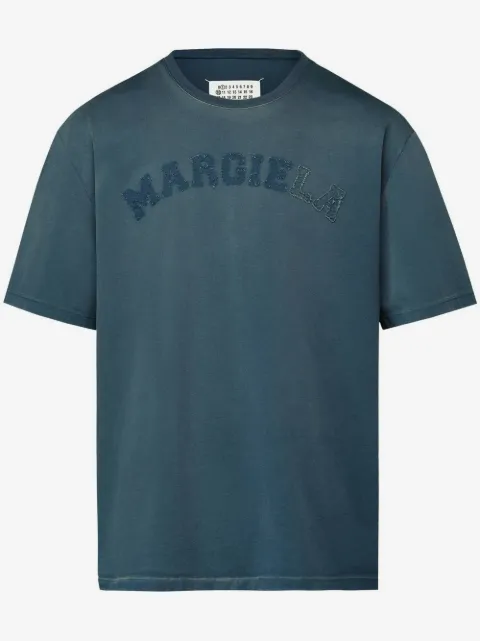 Maison Margiela logo-appliqué jersey T-shirt