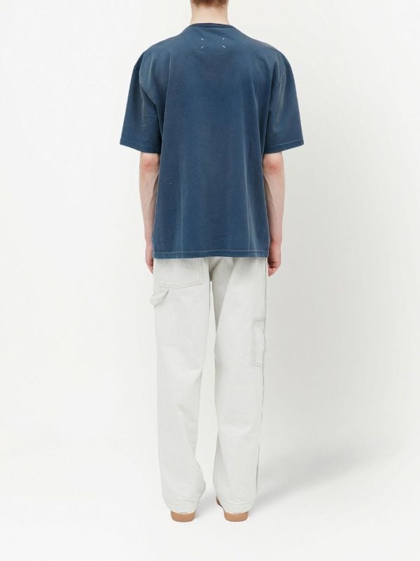 Maison Margiela logo-appliqué Jersey T-shirt - Farfetch