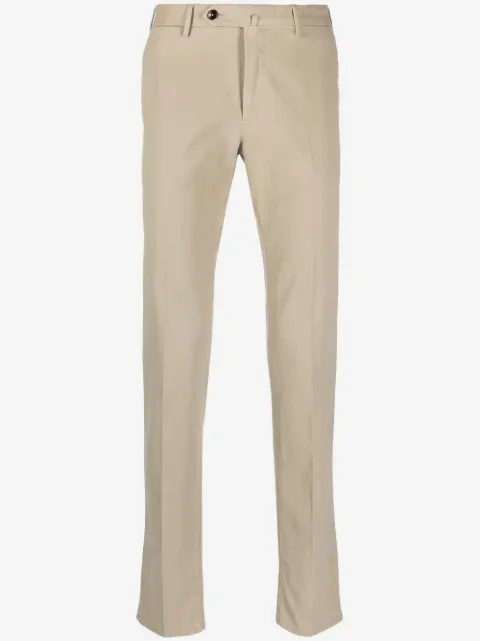 PT Torino pantalones chinos con tiro medio