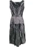 Maison Margiela inside-out sleeveless midi dress - Grey