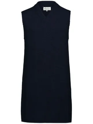 【関税込＆追跡】Maison MargielaVネック ニット ミニドレス 23972201_54002320_600.jpg