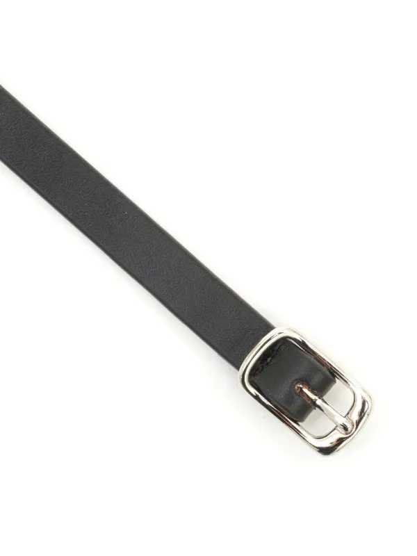 skinny leather belt