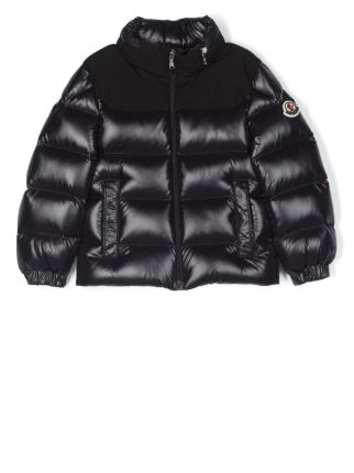 Moncler Enfant logo-patch Puffer Jacket - Farfetch