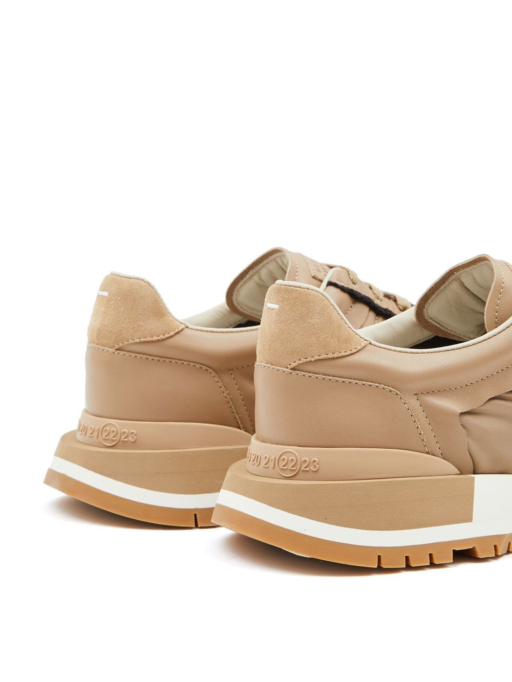 Shop Maison Margiela 50-50 Low-top Sneakers In Neutrals