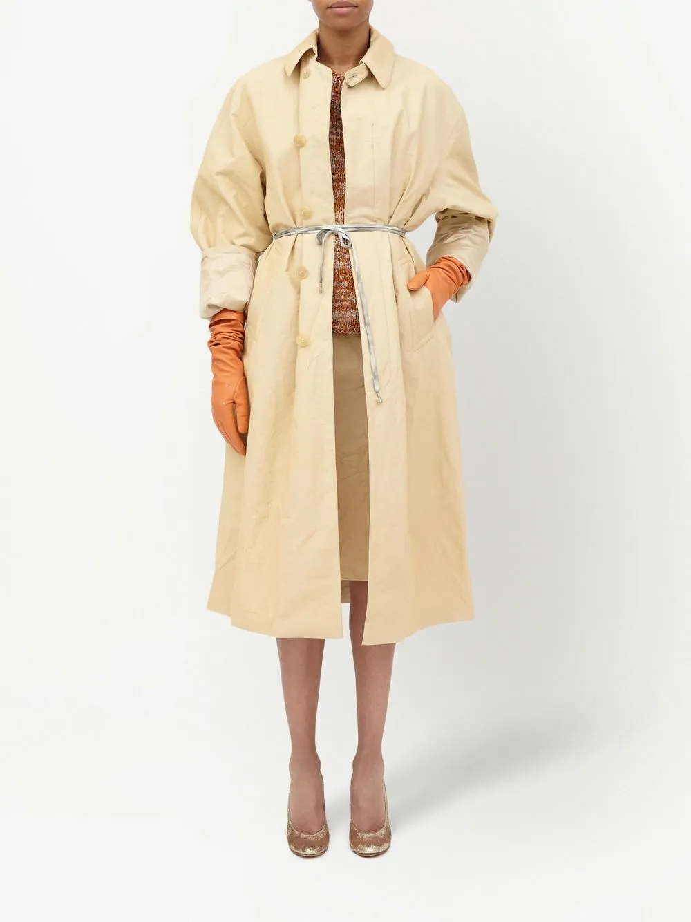Maison Margiela シングルブレスト トレンチコート - Farfetch