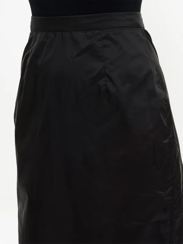 Maison Margiela ハイウエスト スカート | ブラック | FARFETCH JP
