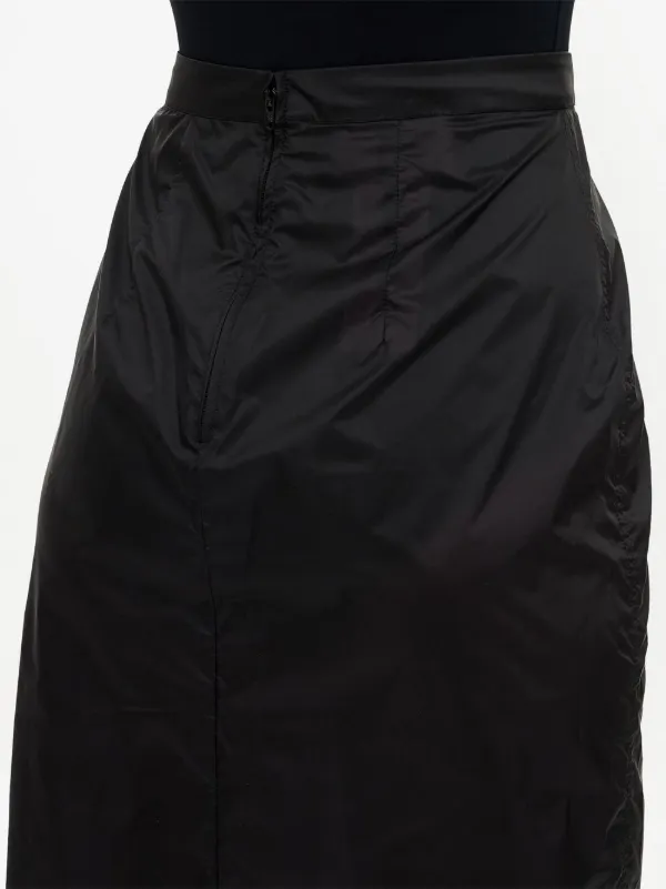 Maison Margiela ハイウエスト スカート | ブラック | FARFETCH JP