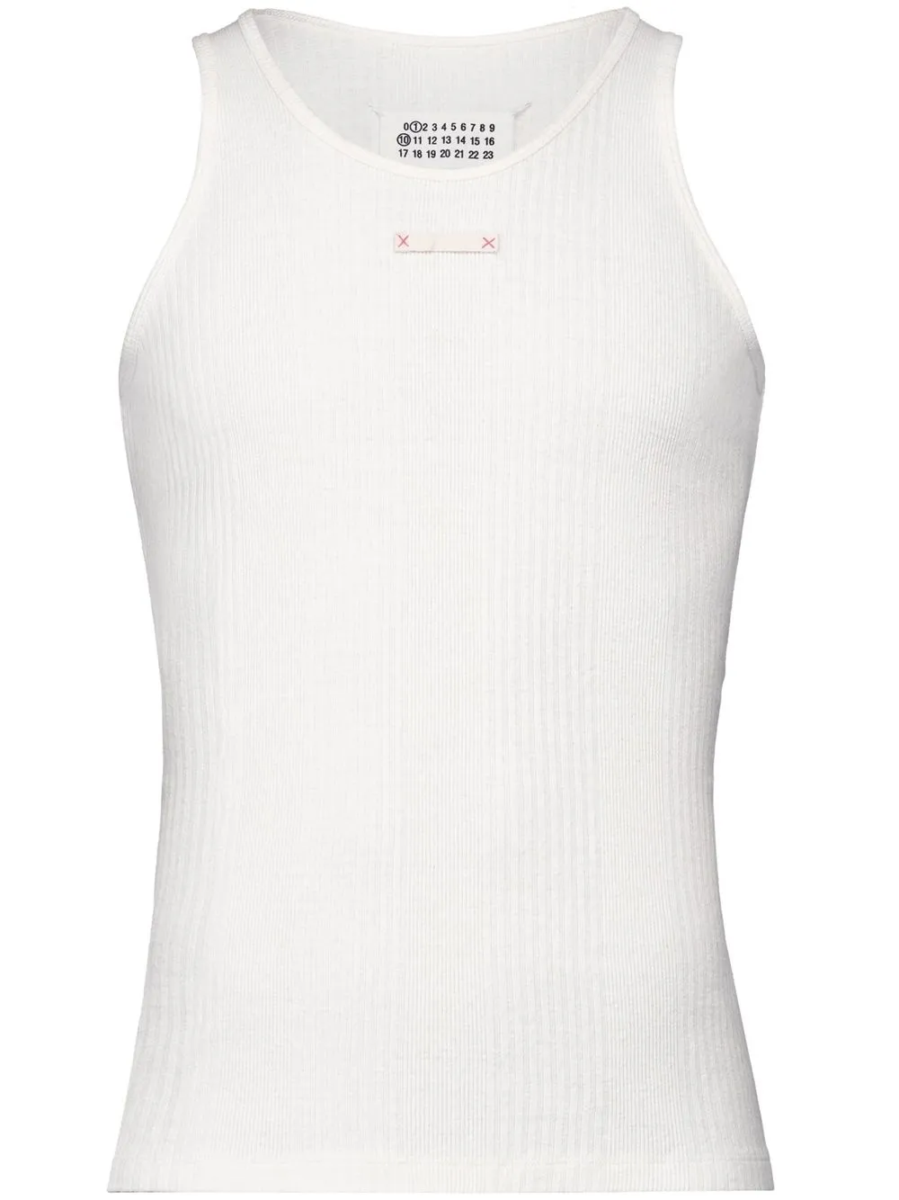 MAISON MARGIELA FANCY RIBBED TANK TOP