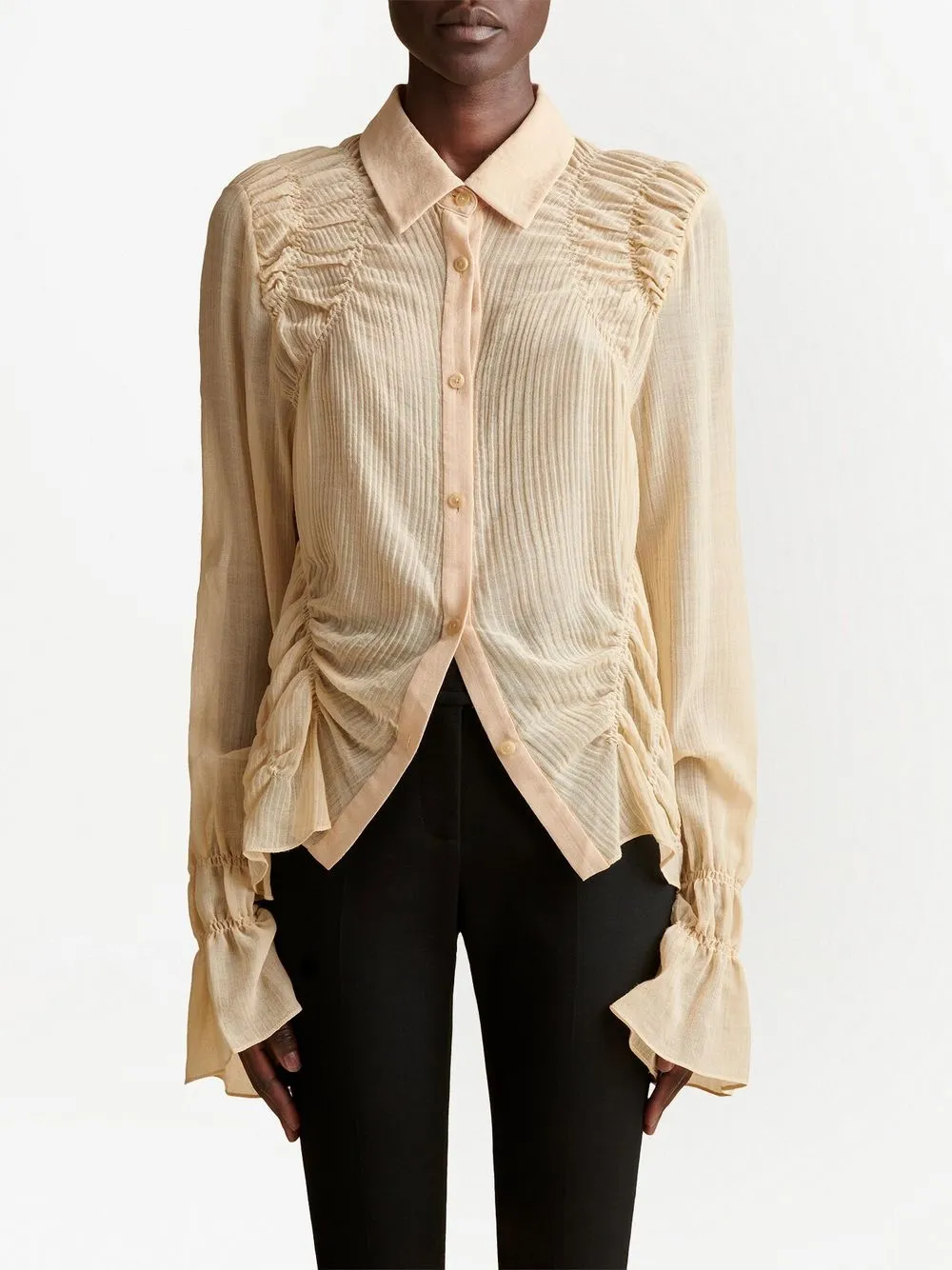 KHAITE The Hallow Top Farfetch