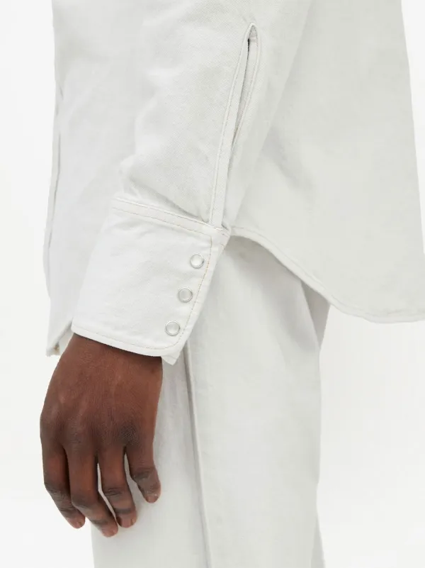 Maison Margiela Selvedge Denim Shirt | Neutrals | FARFETCH Maison Margiela Selvedge Denim Shirt | Neutrals | FARFETCH
