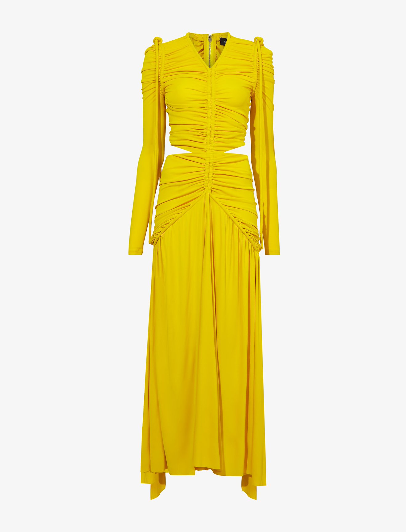 Viscose Jersey Cinched Cut Out Dress #4