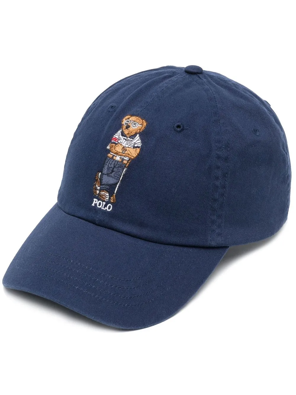 

Polo Ralph Lauren gorra con motivo Bear - Azul