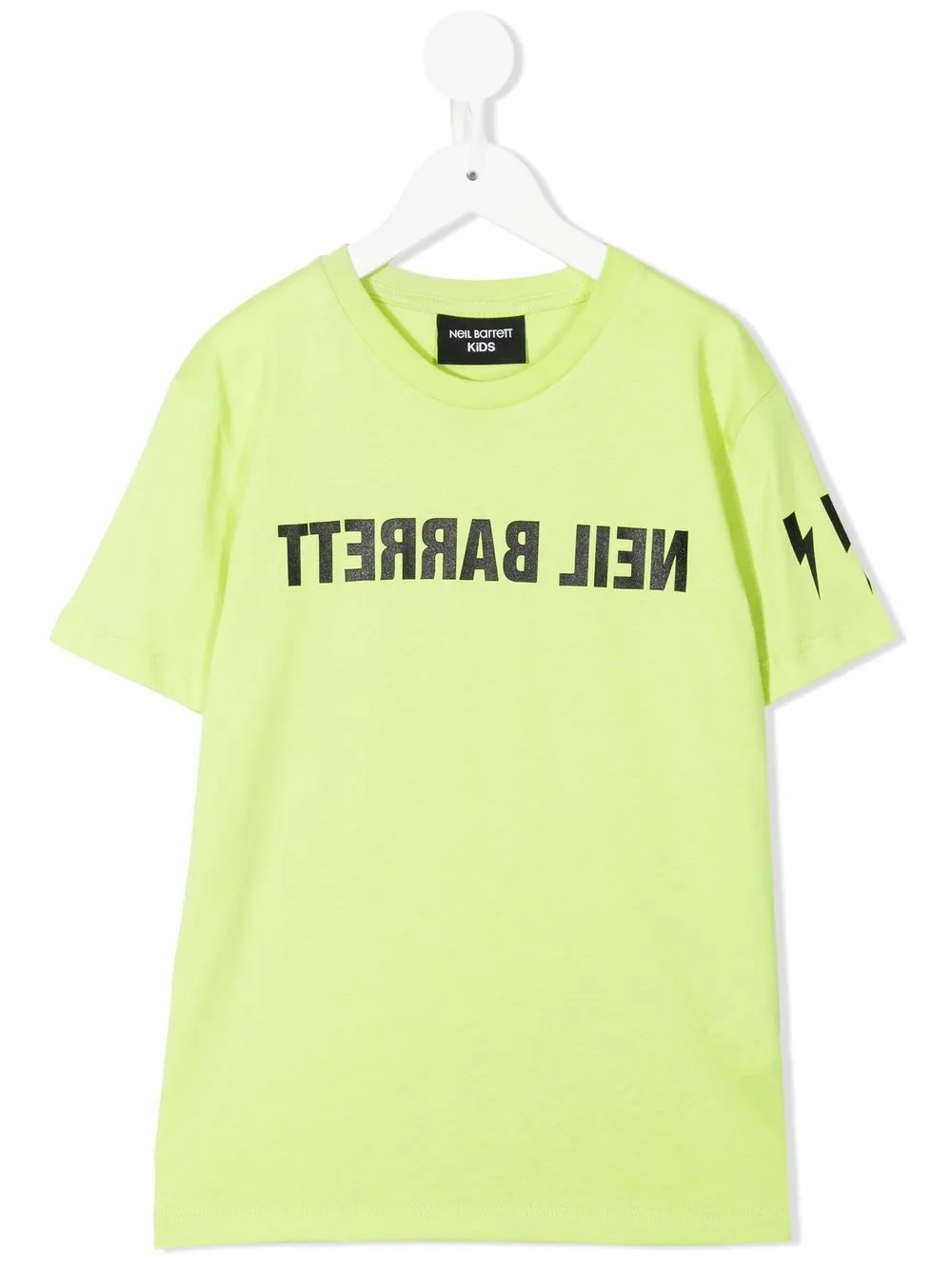 

Neil Barrett Kids playera con logo estampado - Verde