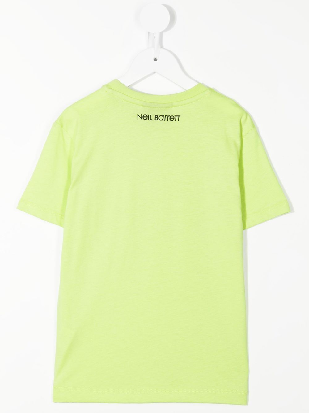 Neil Barrett Kids T-shirt met print - Groen