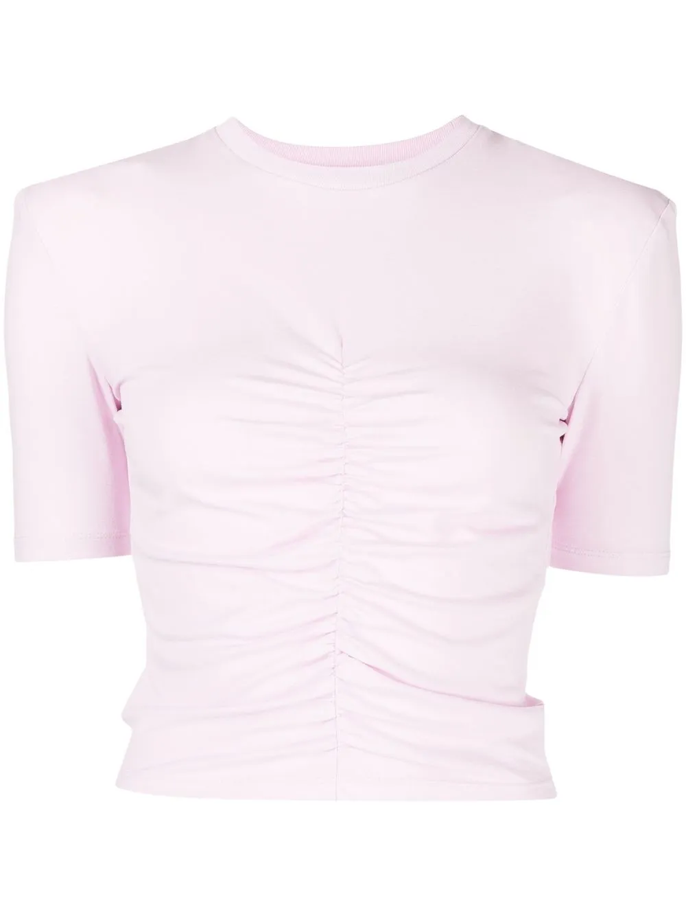 

pushBUTTON playera fruncida - Rosado