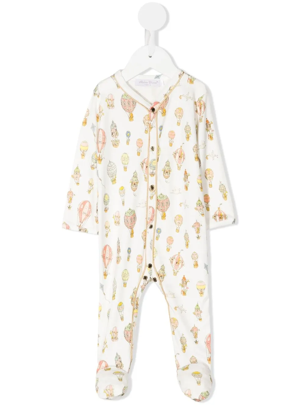 

Atelier Choux pijama con globos estampado - Blanco