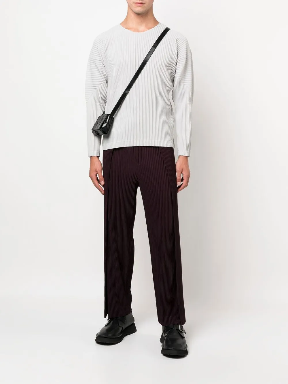 イッセイミヤケ オムプリッセBASICS トップス