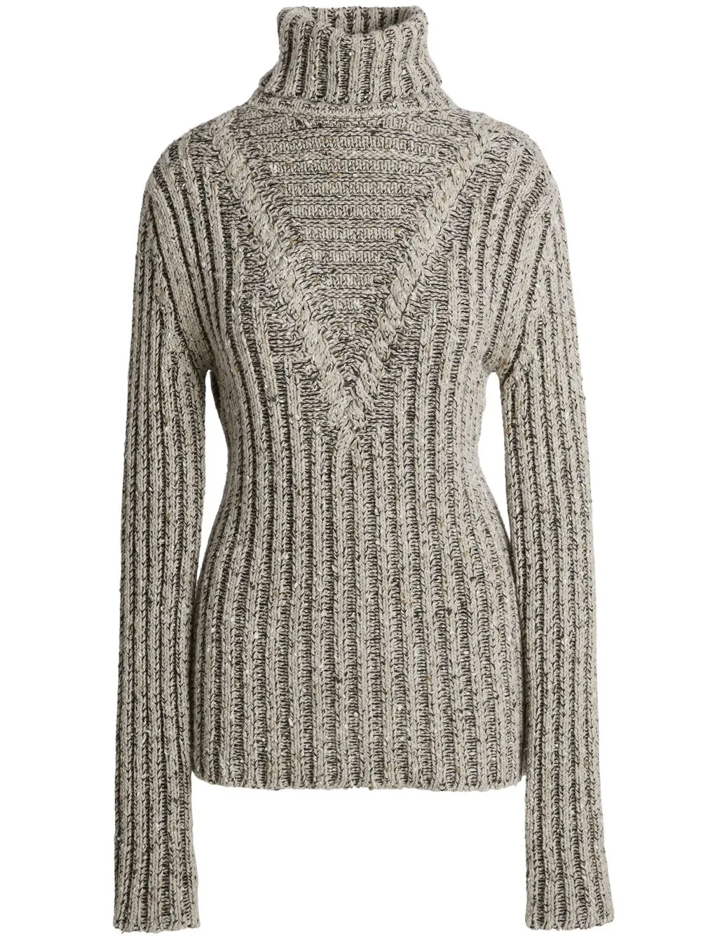 Shop Khaite The Hadlee Cashmere Jumper In Neutrals