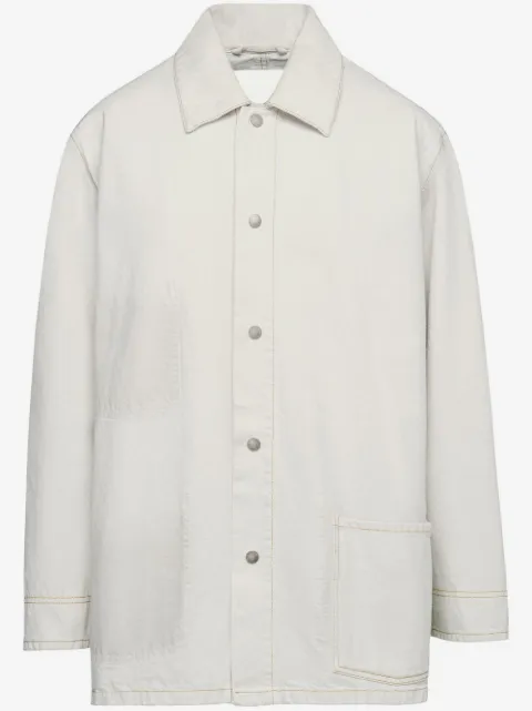 Maison Margiela sobrecamisa de mezclilla Selvedge
