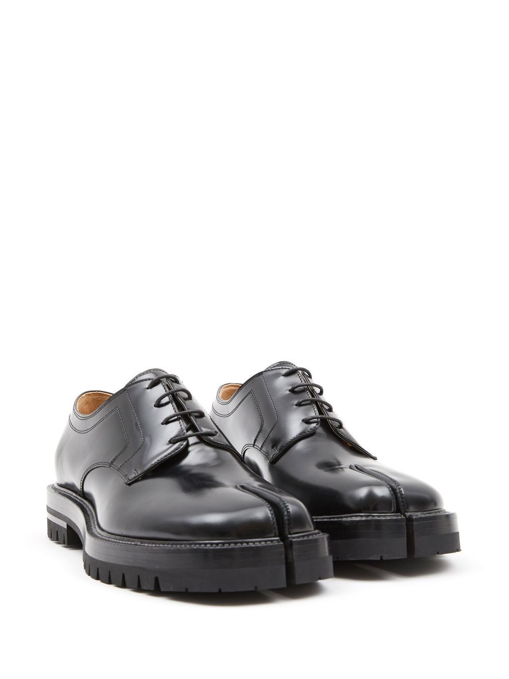 Image 2 of Maison Margiela Tabi leather Derby shoes