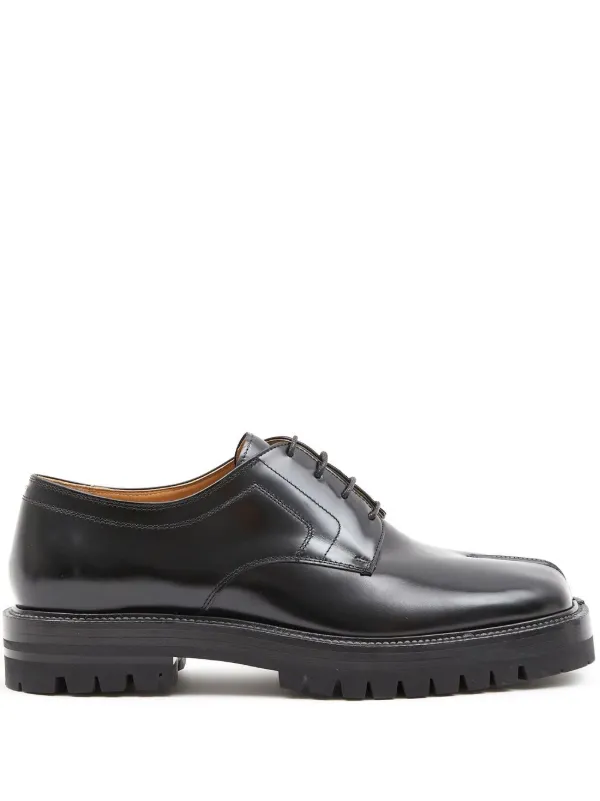 Maison Margiela Tabi lace-up Derby Shoes - Farfetch