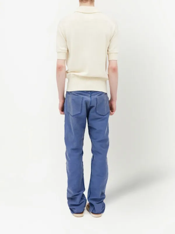 Maison Margiela Knitted Polo Shirt - Farfetch