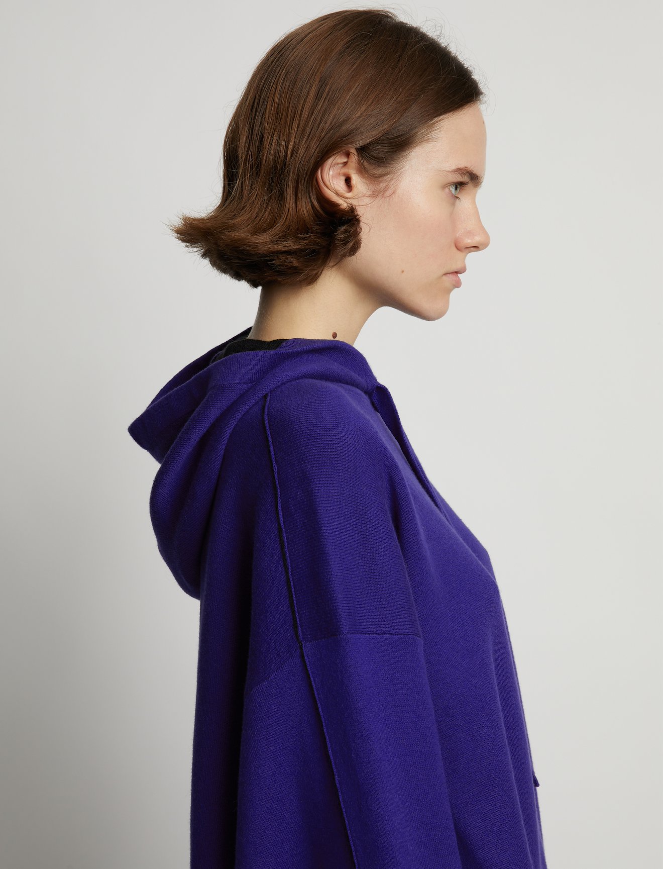 Cashmere Blend Hoodie #4