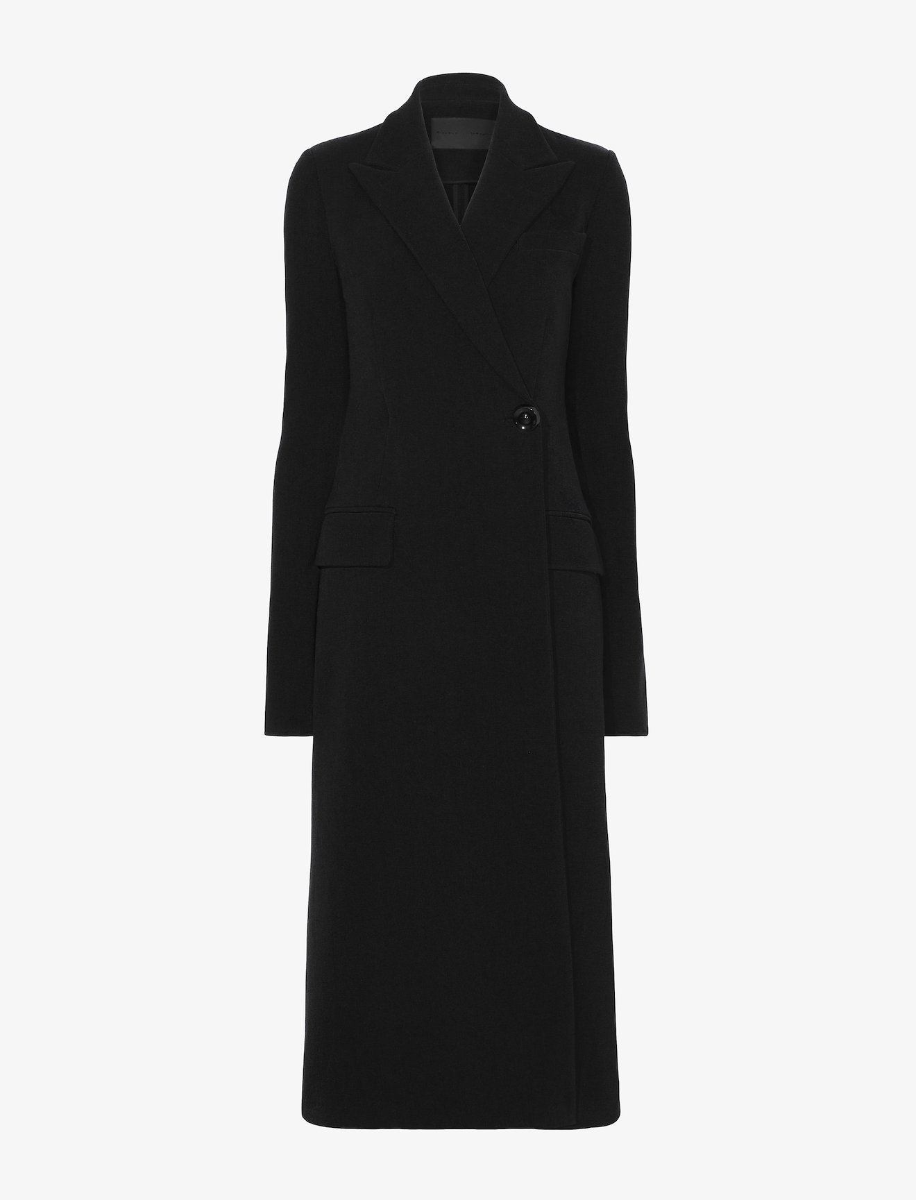 Bi-Stretch Crepe Wrap Coat #3