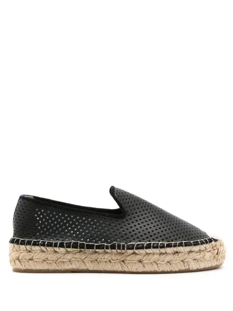 Blue Bird Shoes perforated leather espadrilles 