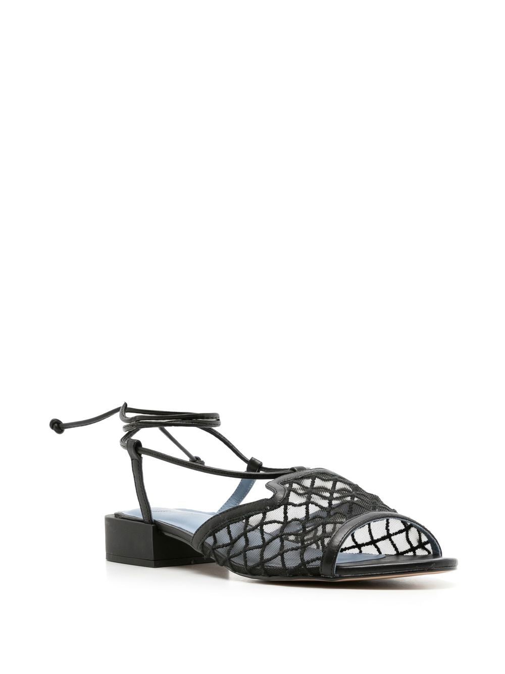 Blue Bird Shoes Sandalen met mesh - Zwart