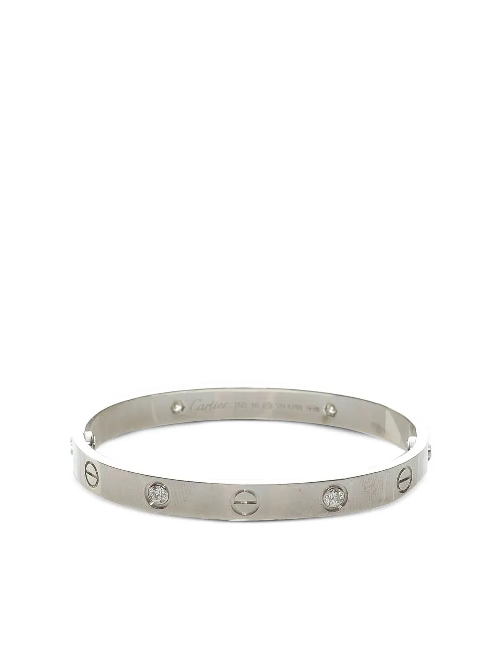 

Cartier pulsera Love - Plateado