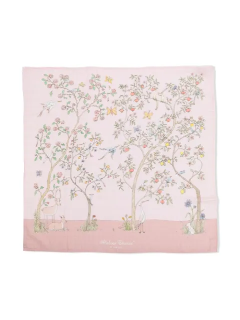 Atelier Choux printed cotton blanket