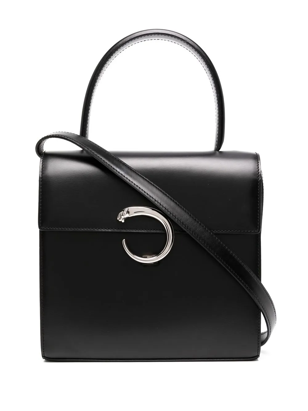 

Cartier bolsa de mano Panther 1990-2000 - Negro