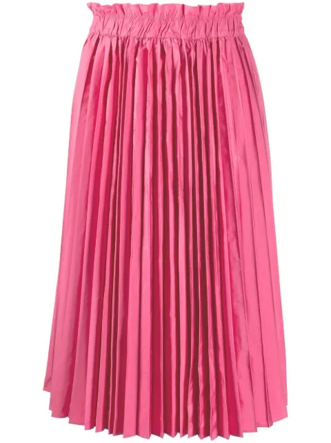 RED Valentino 레드 발렌티노 미디 플리츠 스커트