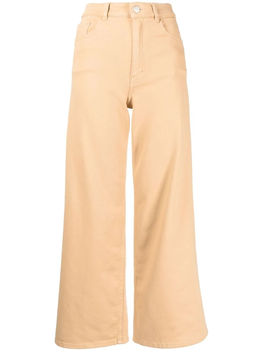 

Baum Und Pferdgarten cropped flared trousers - Brown