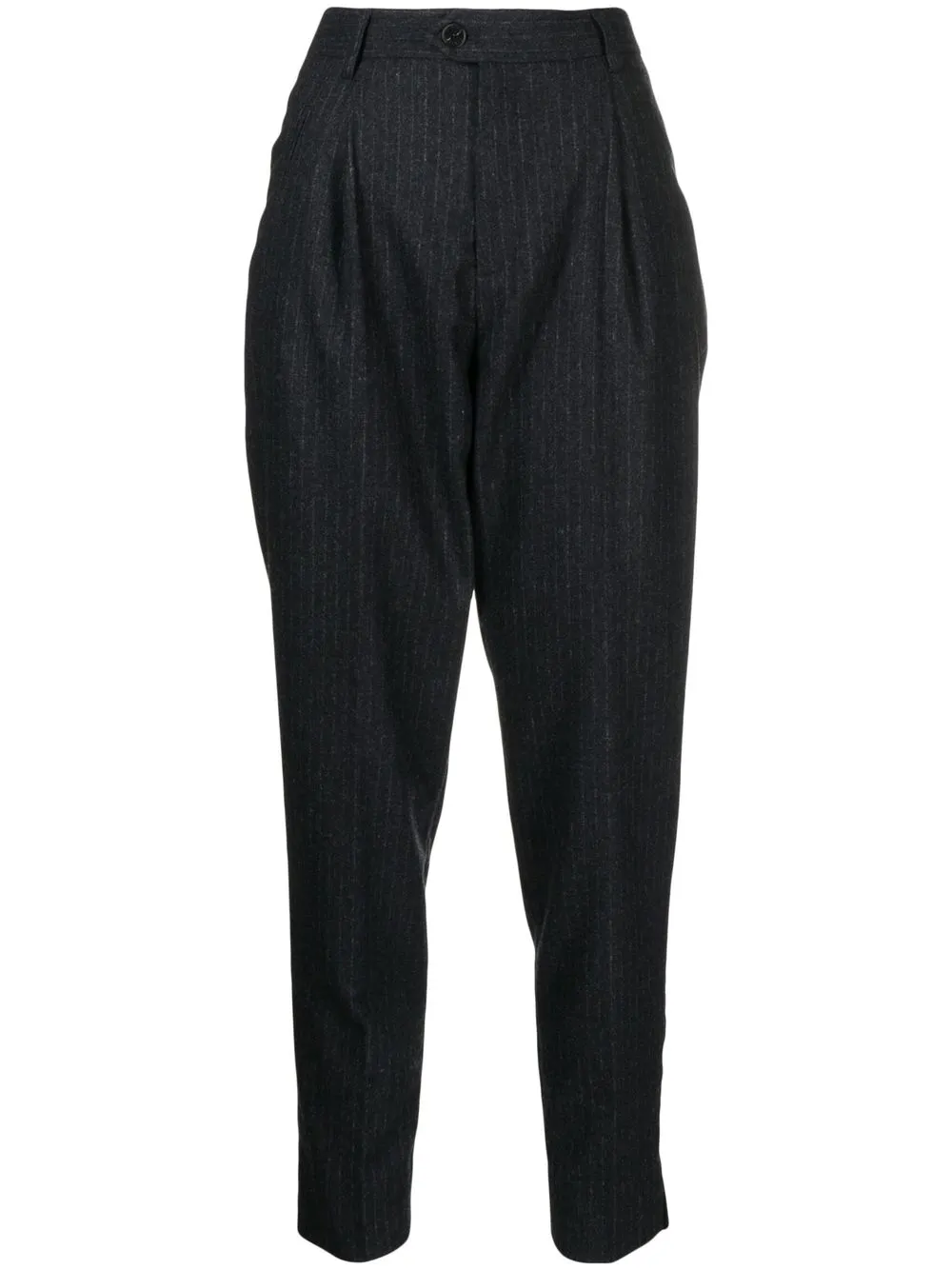 

Closed Arlo pleated-detail tapered trousers - Black