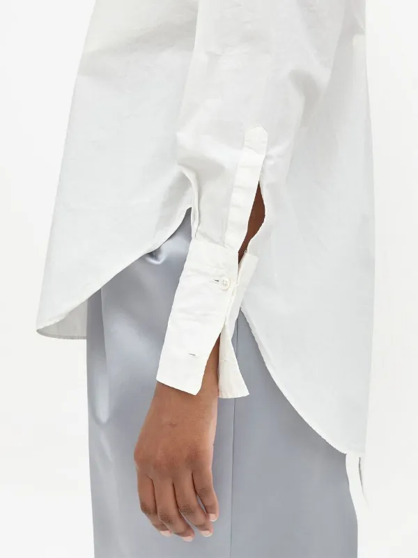 Maison Margiela Cotton Poplin Shirt | White | FARFETCH