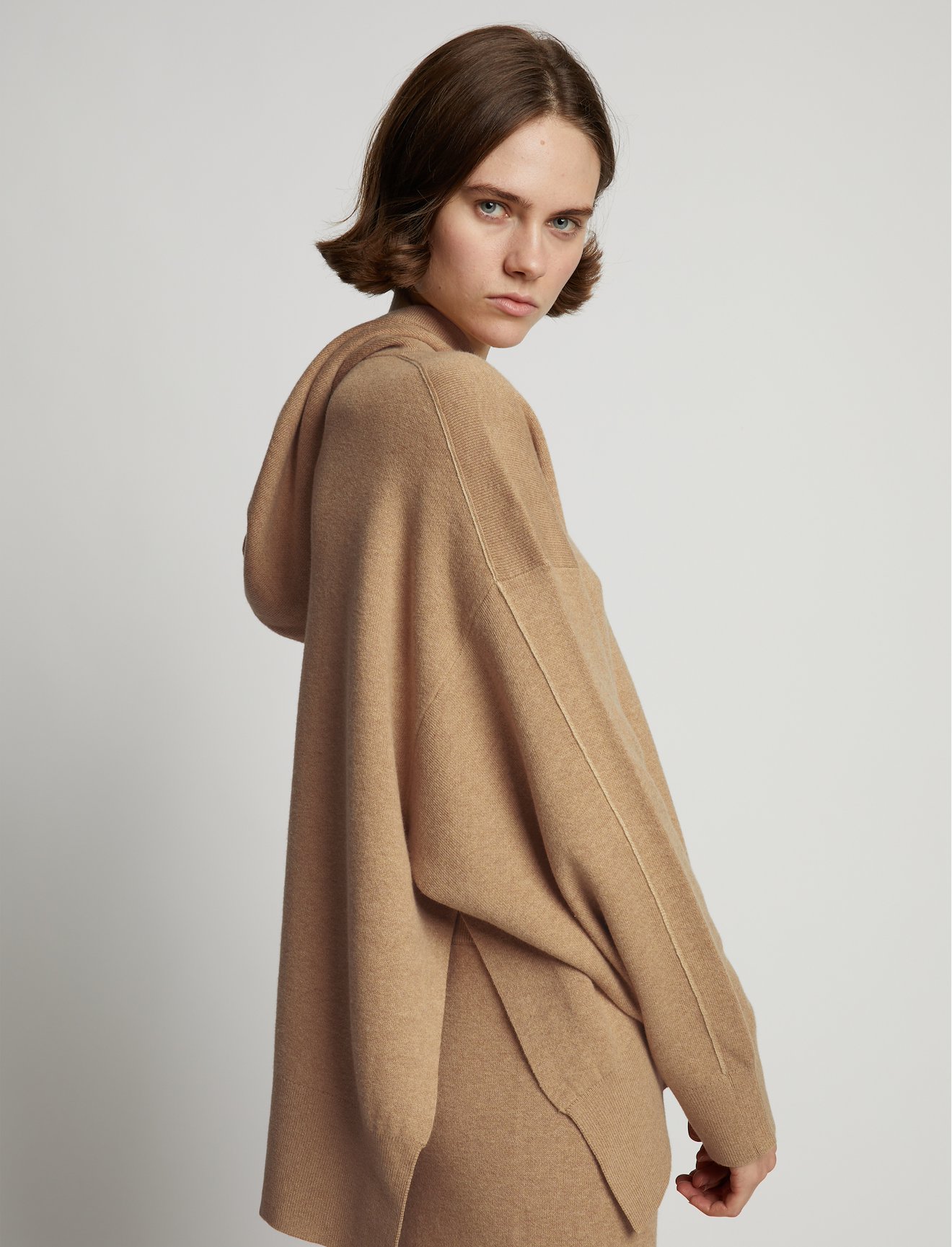 Cashmere Blend Hoodie #4