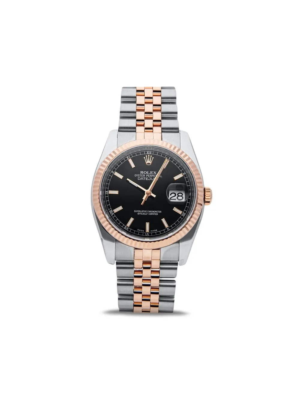 

Rolex pre-owned Datejust 36mm - Black