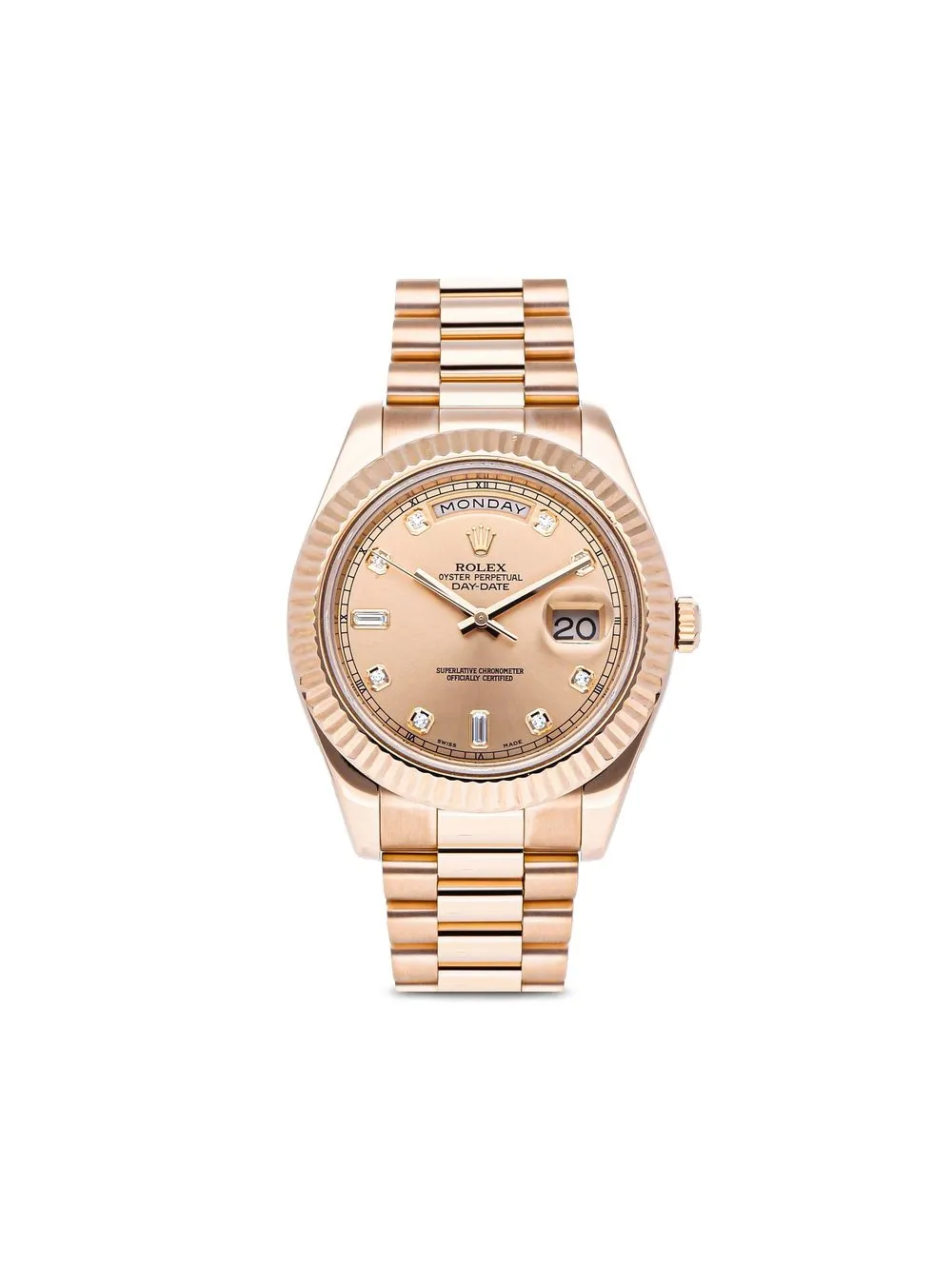 

Rolex reloj Day-Date de 41mm pre-owned - Rosado