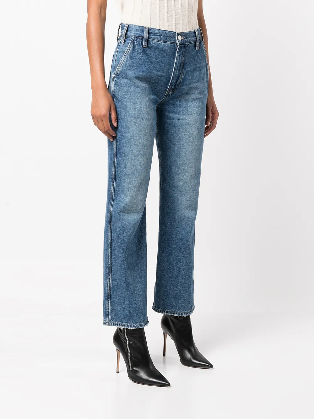 FRAME Le Pixie Jane Jeans Farfetch