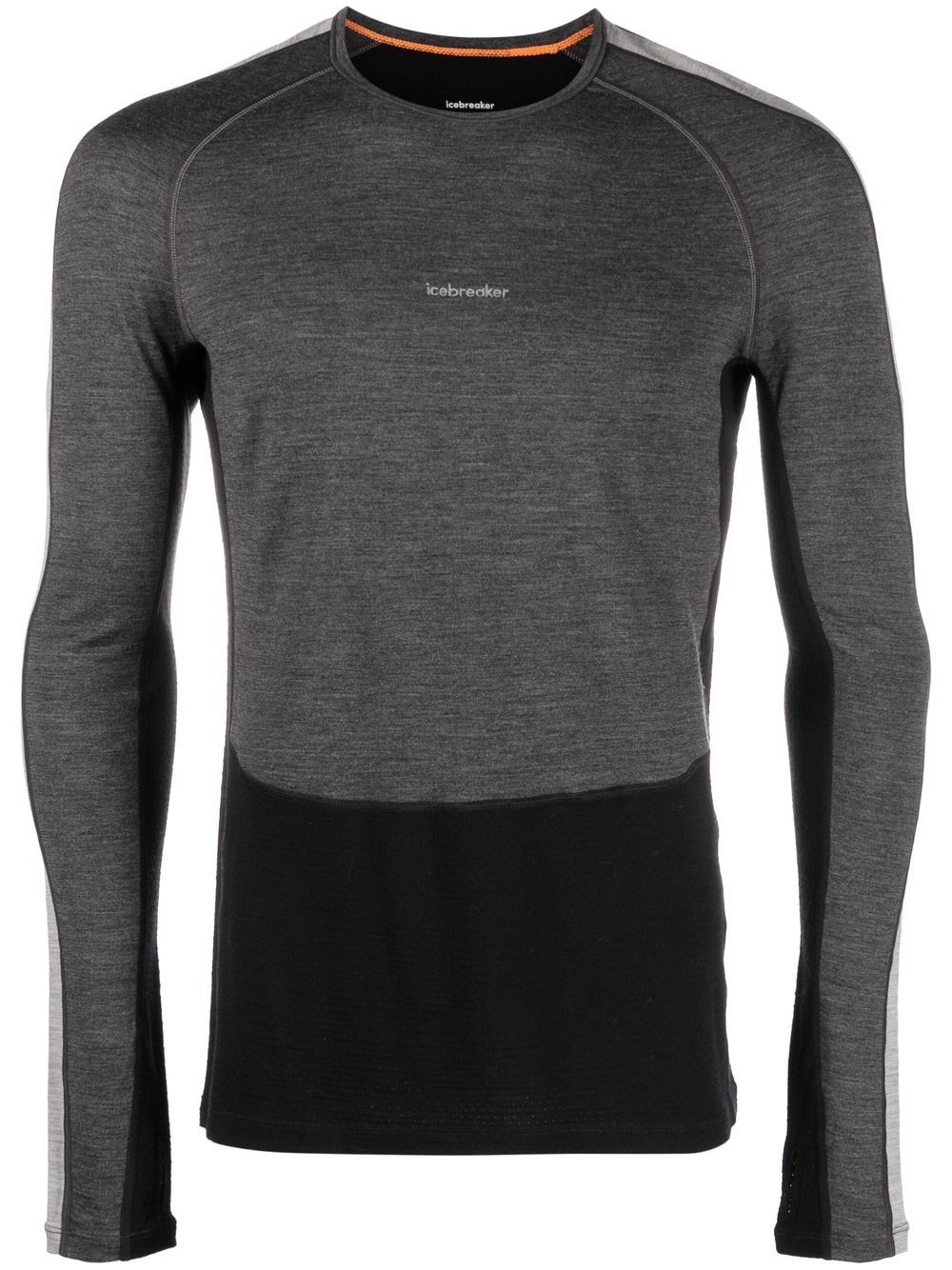 Shop Icebreaker Zoneknit 200 Crew-neck T-shirt In Grey