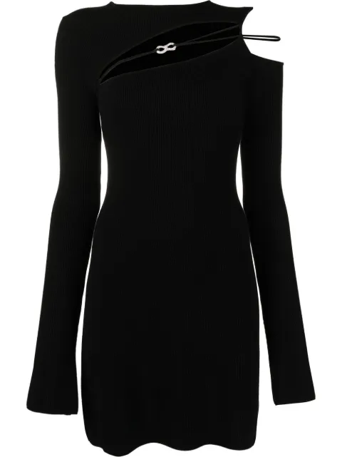 MACH & MACH cut-out mini dress